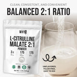 WHYZ bolsa resellable abierta conservando frescura y textura del polvo