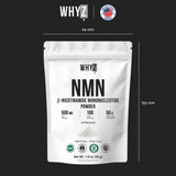 WHYZ polvo NMN en batido estilo de vida para uso cotidiano fácil