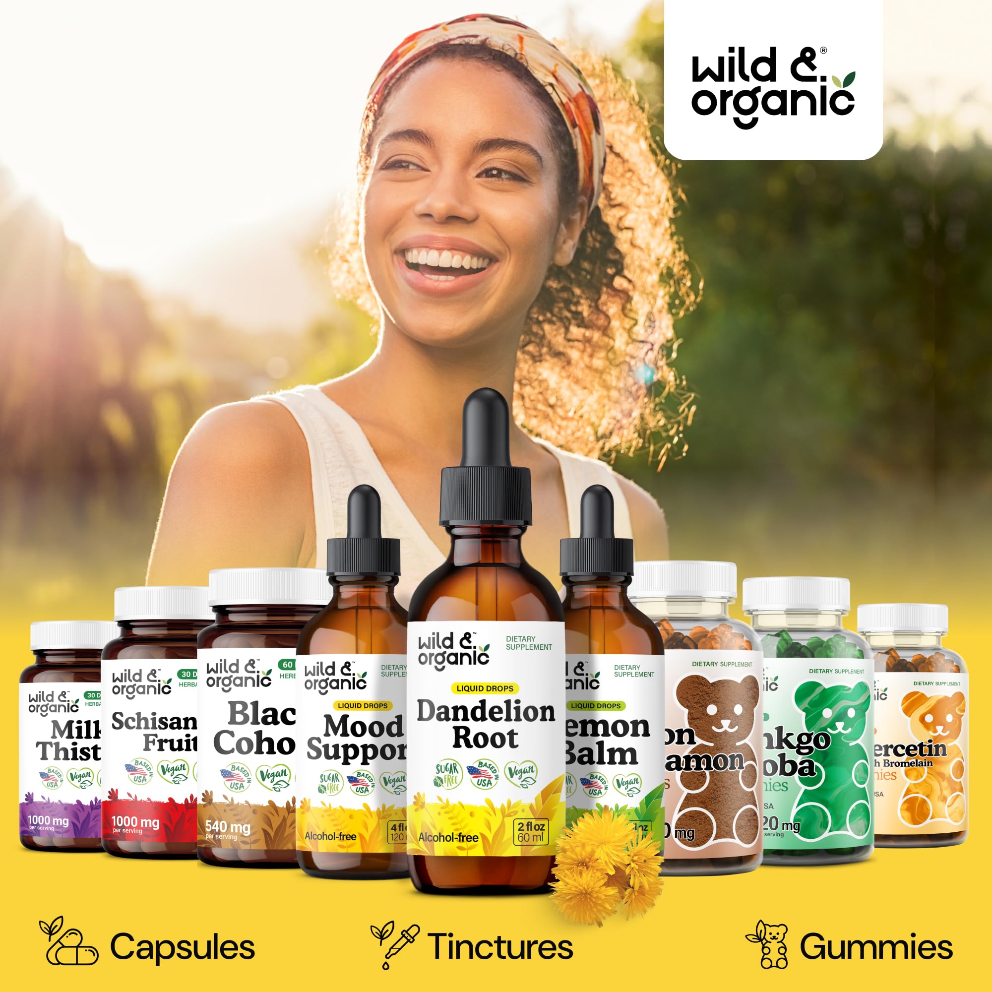 Wild & Organic medición con cucharita que muestra porción y facilidad