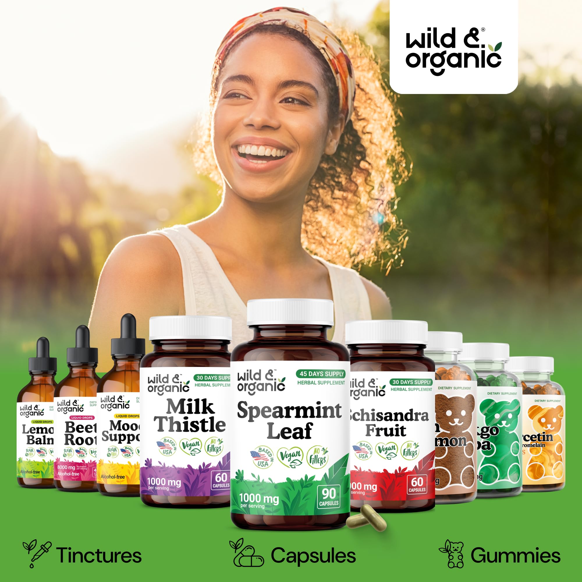 Wild & Organic cápsulas junto a desayuno, uso práctico diario