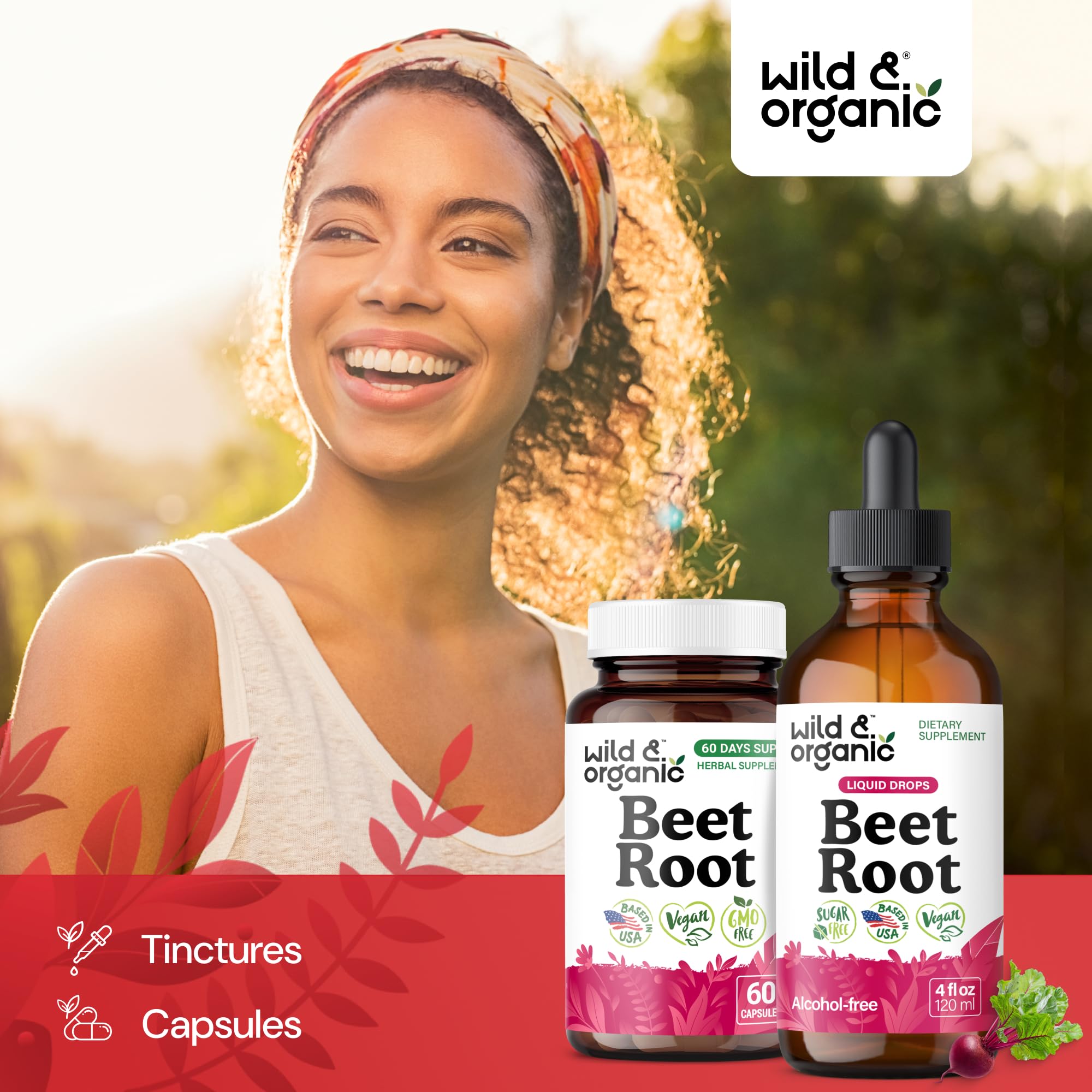 Wild & Organic desayuno saludable con el extracto en la mesa, ilustra integración en la rutina diaria