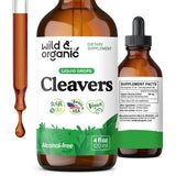 Wild & Organic frasco frontal mostrando etiqueta clara y beneficios