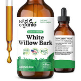 Wild & Organic frasco frontal mostrando etiqueta clara y dosificador