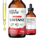 Wild & Organic frente del empaque mostrando el frasco y la marca, claridad y confianza