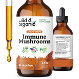 Wild & Organic frente del envase mostrando tamaño y diseño claro