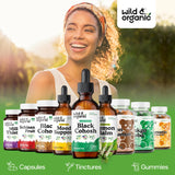 Wild & Organic textura de glicerina vegetal mostrando dulzor natural