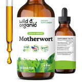 Wild & Organic frente de botella mostrando etiqueta clara y beneficios