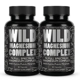 Wild Foods envase frontal del Magnesium Complex mostrando presentación clara