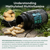 Wild Foods etiqueta nutricional legible y lista de 27 ingredientes