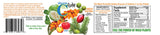 Wild Force Markus Vitamin C cucharada de polvo comparada con una fruta para escala