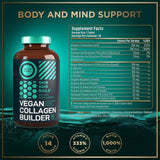 WILD FUEL etiqueta con lista de ingredientes y beneficios claves