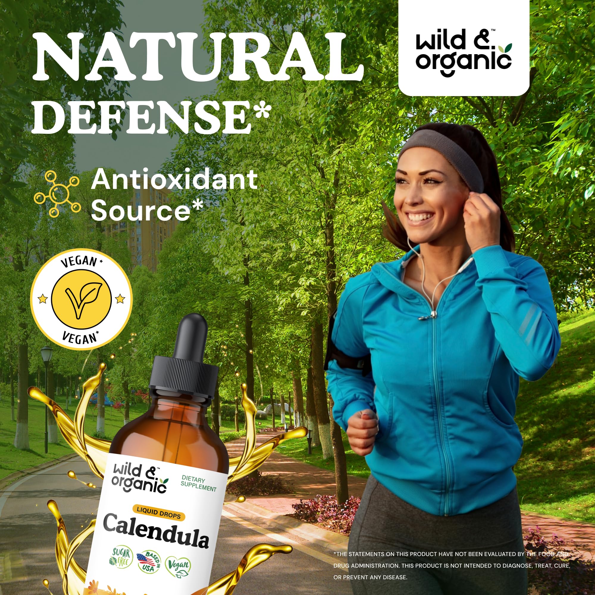 Wild & Organic textura de la glicerina en gota, visualiza la base sin alcohol