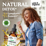 Wild & Organic botella con gotero listo para dosificar, control preciso de la toma
