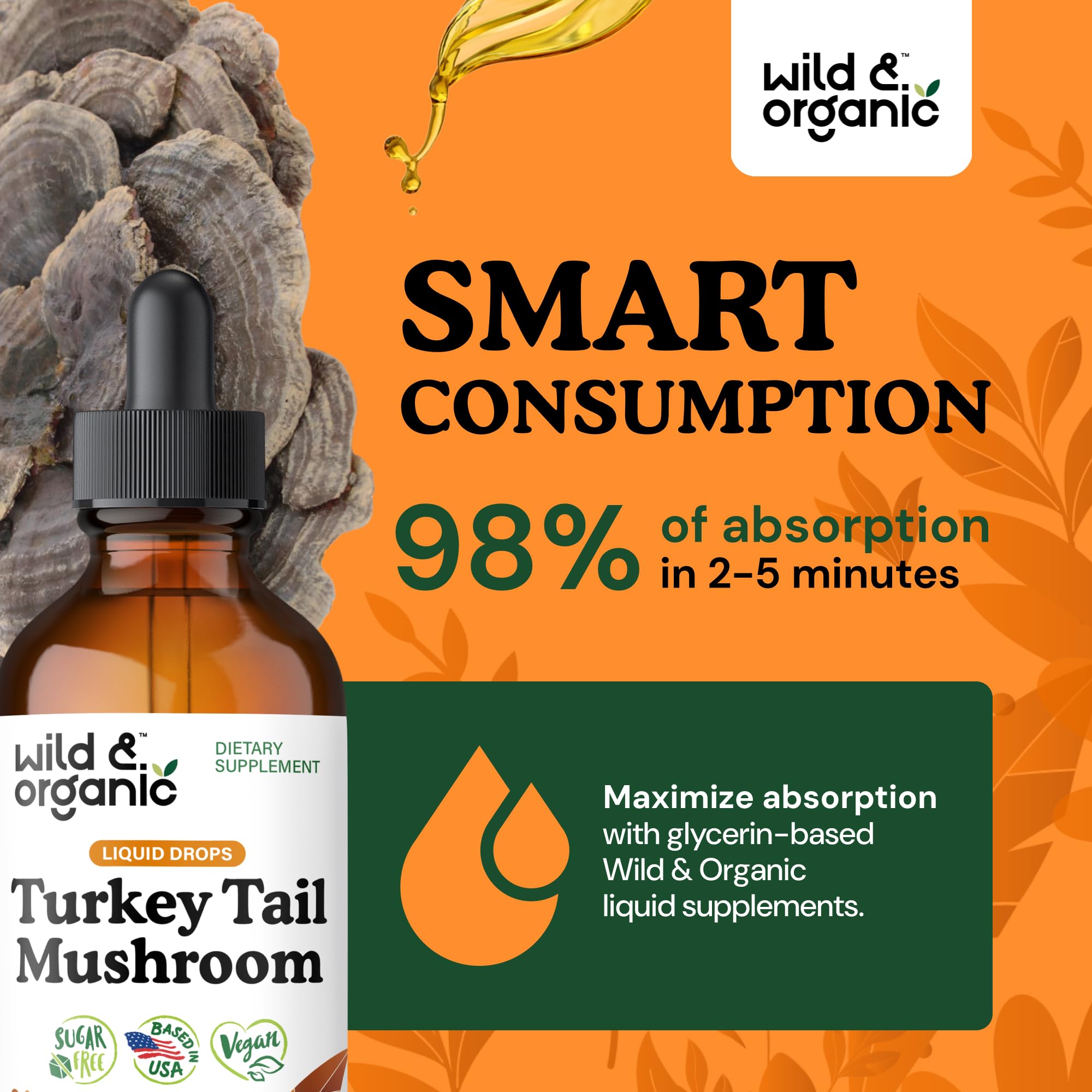 Cuentagotas Wild & Organic midiendo dosis precisa para control diario