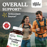Wild & Organic detalle de etiqueta con ingredientes claros y ventaja sin rellenos