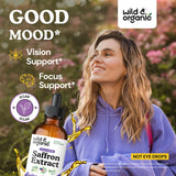Wild & Organic etiqueta detallada con ingredientes claros y beneficios visibles