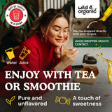Wild & Organic producto en mesa de estilo de vida, uso diario práctico