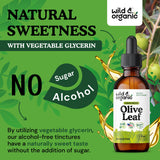 Wild & Organic etiqueta con información nutricional importante y transparente