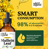 Wild & Organic etiqueta con ingredientes, claridad y confianza en la fórmula