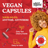 Wild & Organic etiqueta nutricional en primer plano para revisar ingredientes