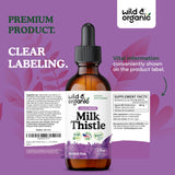 Wild & Organic frasco ambientado en una encimera, presentación para consumo