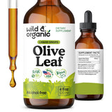Wild & Organic frasco frontal mostrando la etiqueta y beneficios visibles