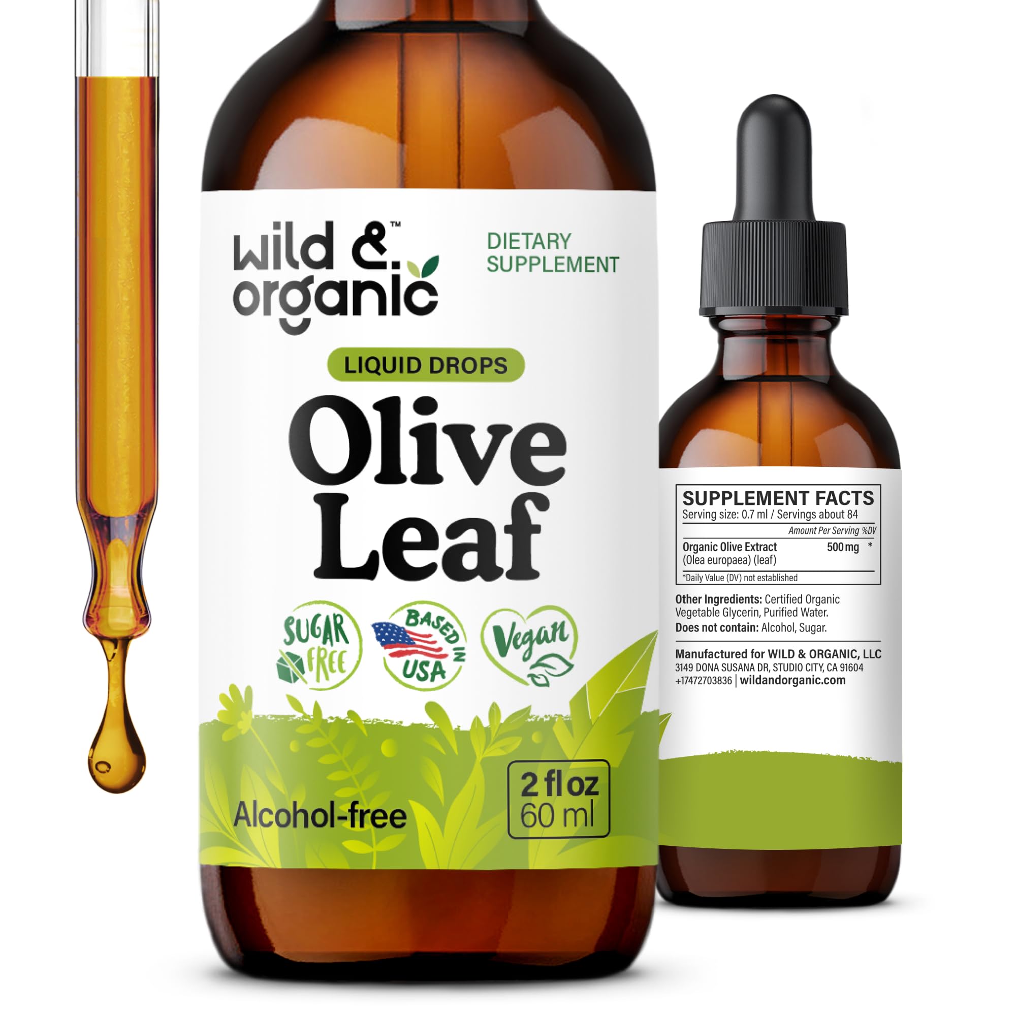 Wild & Organic imagen frontal del envase que muestra presentación y beneficio práctico