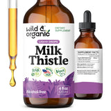 Wild & Organic envase frontal mostrando etiqueta clara y ventaja sin alcohol