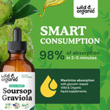 Wild & Organic gotas en cuchara listas para dosificar fácilmente