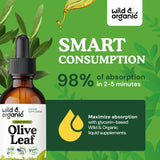 Wild & Organic gotas añadidas a una taza de té para mezclar cómodamente