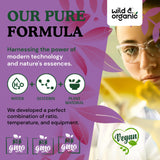 Wild & Organic sellos vegano y libre de OGM, confirma formato apto