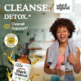 Wild & Organic textura de gotas en superficie, evidencia de rápida absorción
