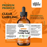 Wild & Organic tintura en un entorno saludable para rutina diaria
