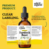 Wild & Organic gotas junto a rutina matutina para uso cómodo