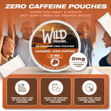 Wild Pouches lata abierta con bolsitas que muestra facilidad de acceso