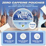 Wild Pouches lata abierta con 20 bolsitas mostrando cantidad por envase