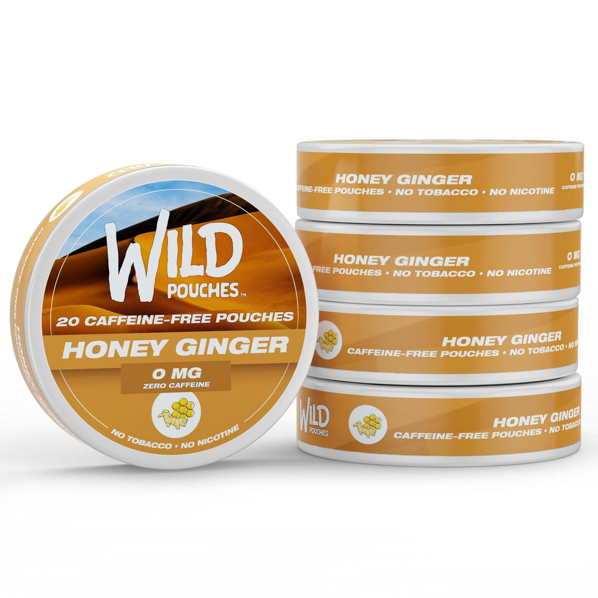 Wild Pouches frente del empaque mostrando diseño y ahorro