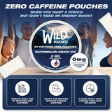 Wild Pouches bolsita en uso entre labio y encía sin nicotina