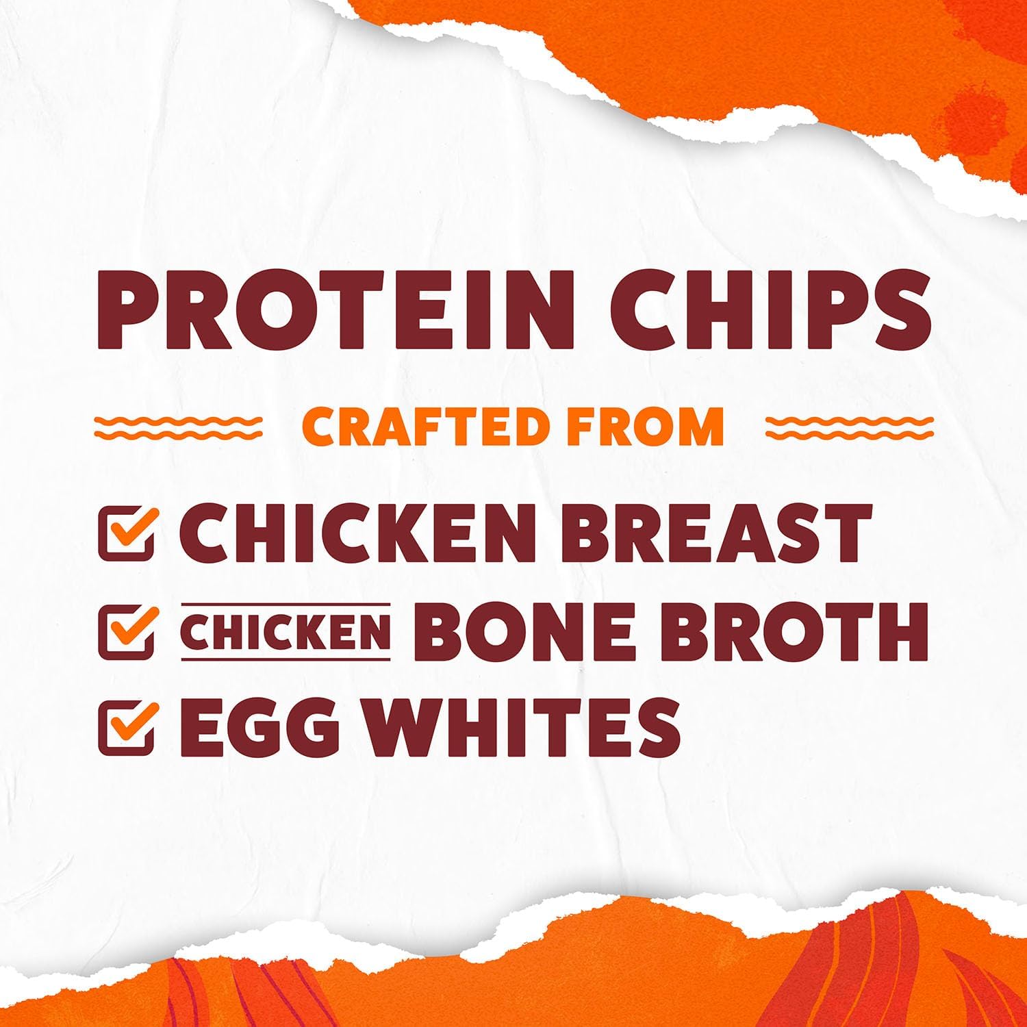 Wilde Chips chips en bol listos para comer, aporte proteico práctico