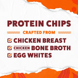 Wilde Chips chips en bol listos para comer, aporte proteico práctico