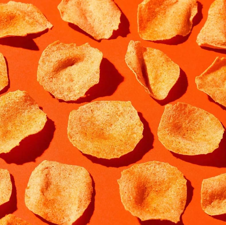 Wilde Chips etiqueta con ingredientes naturales y beneficios claros