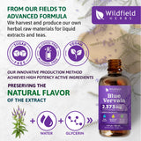 WILDFIELD HERBS gotero con gotas para dosificación precisa y rápida
