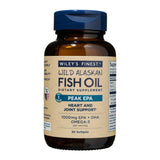 Wiley's Finest frente del empaque mostrando envase y beneficio de omega-3
