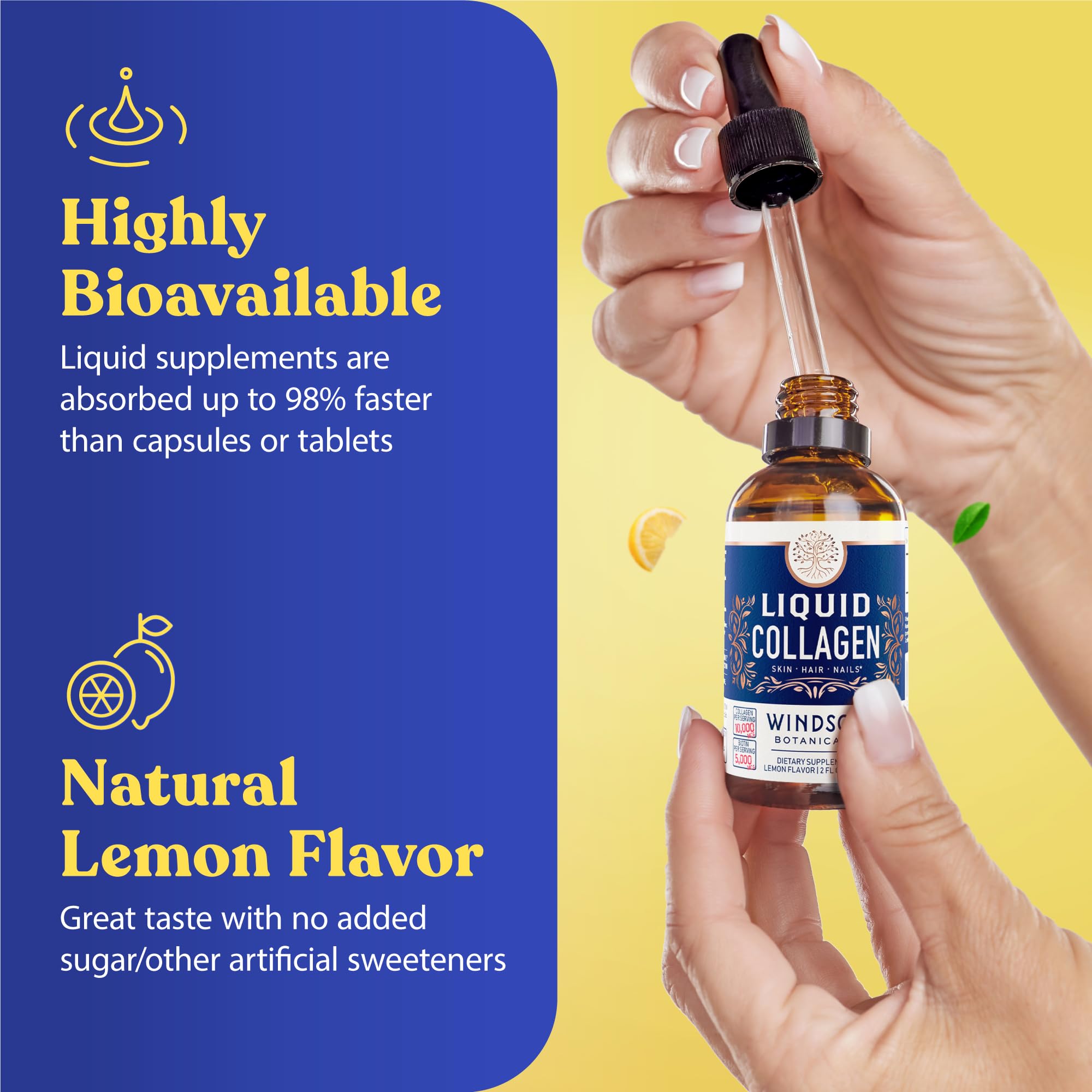 Windsor Botanicals mezclado en batido para integración en la rutina diaria