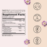 Winged Wellness cuchara con porción exacta indicando dosificación práctica