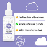 Wink Naturals cuentagotas en detalle para dosificar 1 mg con precisión