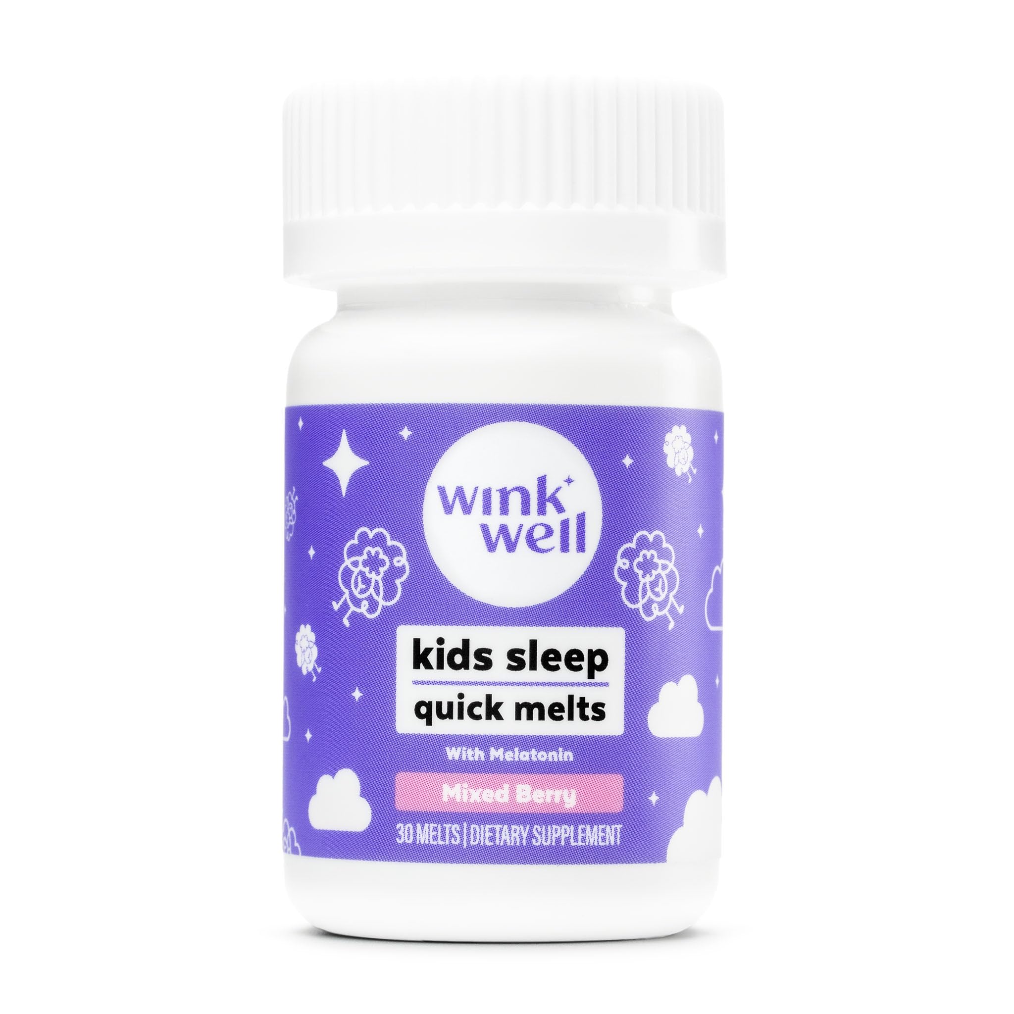 Wink Naturals frente del empaque mostrando diseño y beneficios