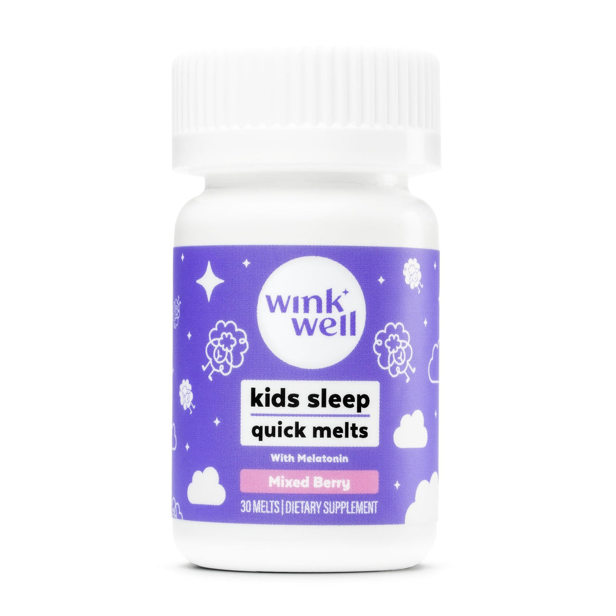 Wink Naturals frente del empaque mostrando diseño y beneficios