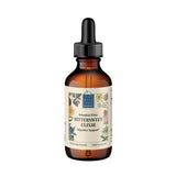 Wise Woman Herbals botella frontal mostrando etiqueta y beneficio digestivo