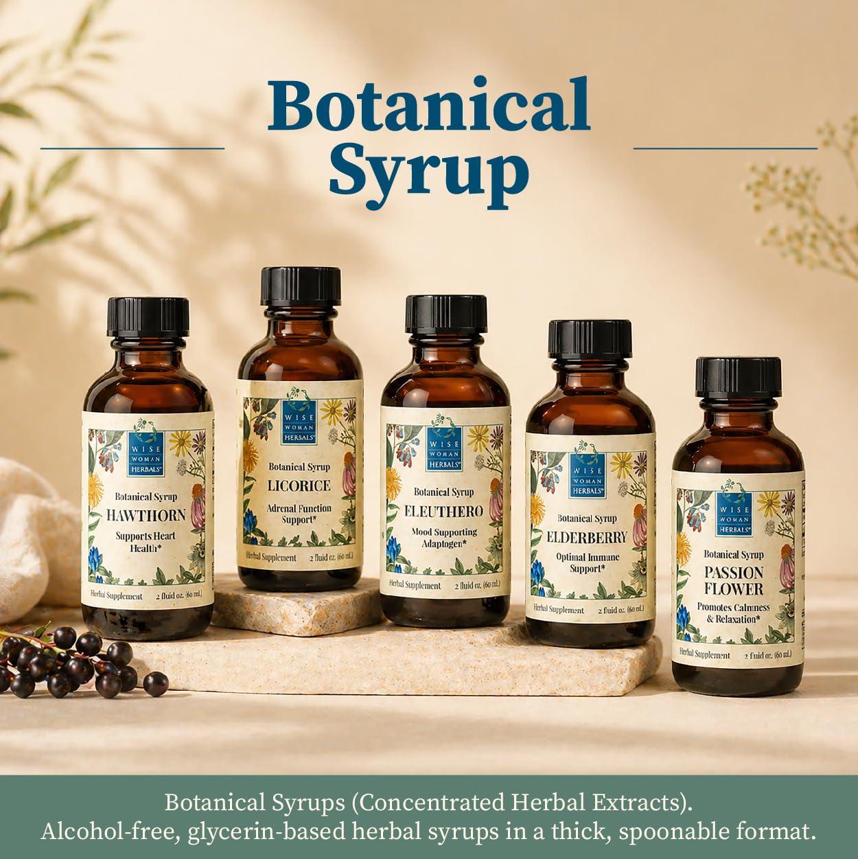 Wise Woman Herbals raíces de regaliz como materia prima, origen vegetal claro